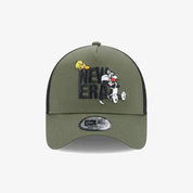 60364252 New Era Gorros Enteretenimiento 9Forty Snapback Looney Tunes Trucker Cap Green/Black