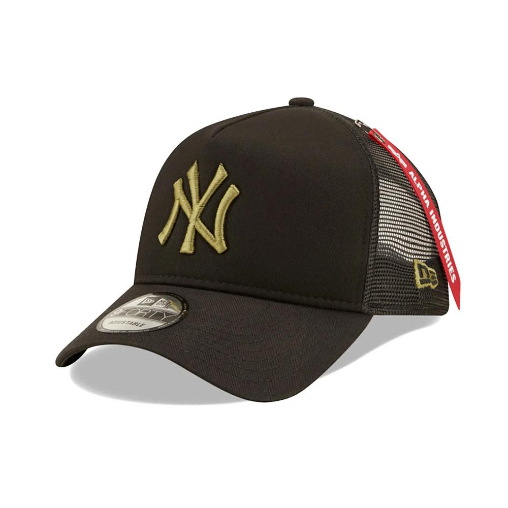 MAZ-60208548 New Era Gorros MLB 9Forty New York Yankees Black/Green