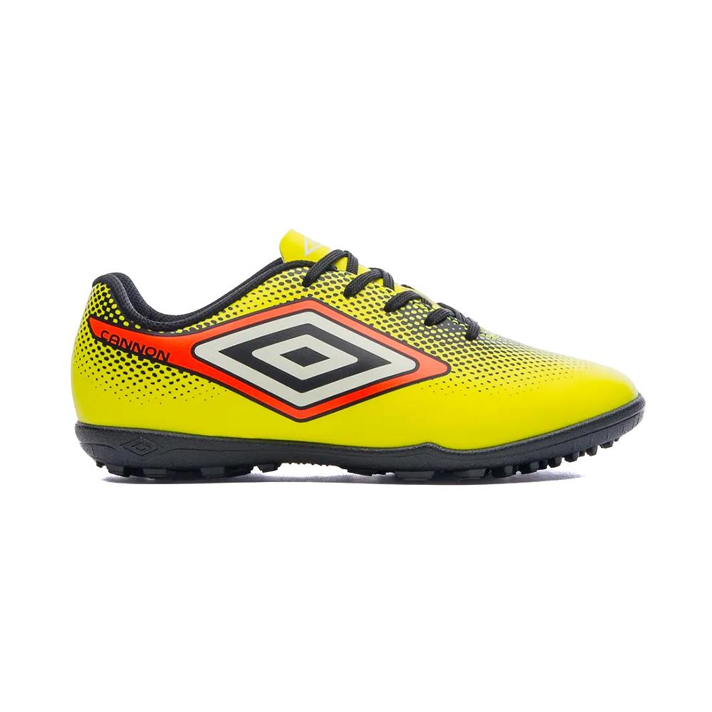 Umbro Society Niños Futbol Cannon Jr Lima/NaranjaFluo/Negro