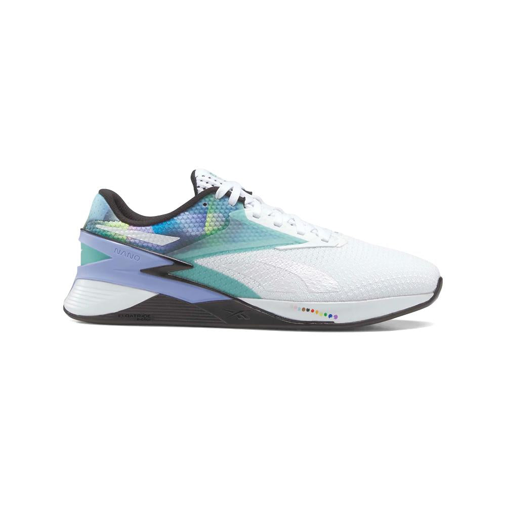 Reebok Training Masculino Nano X3 ftwr white/semi classic teal/lilac glow