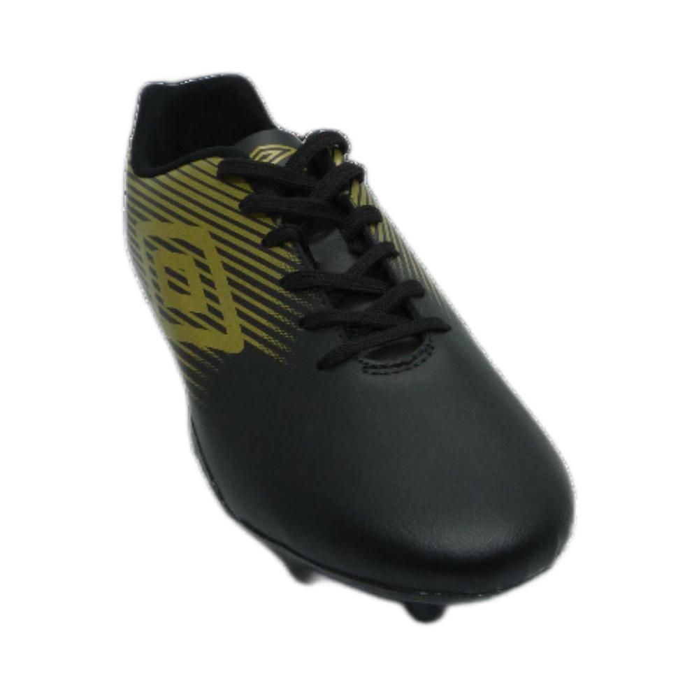 Umbro Futbol Campo Masculino F5 Light Black/Rich Gold