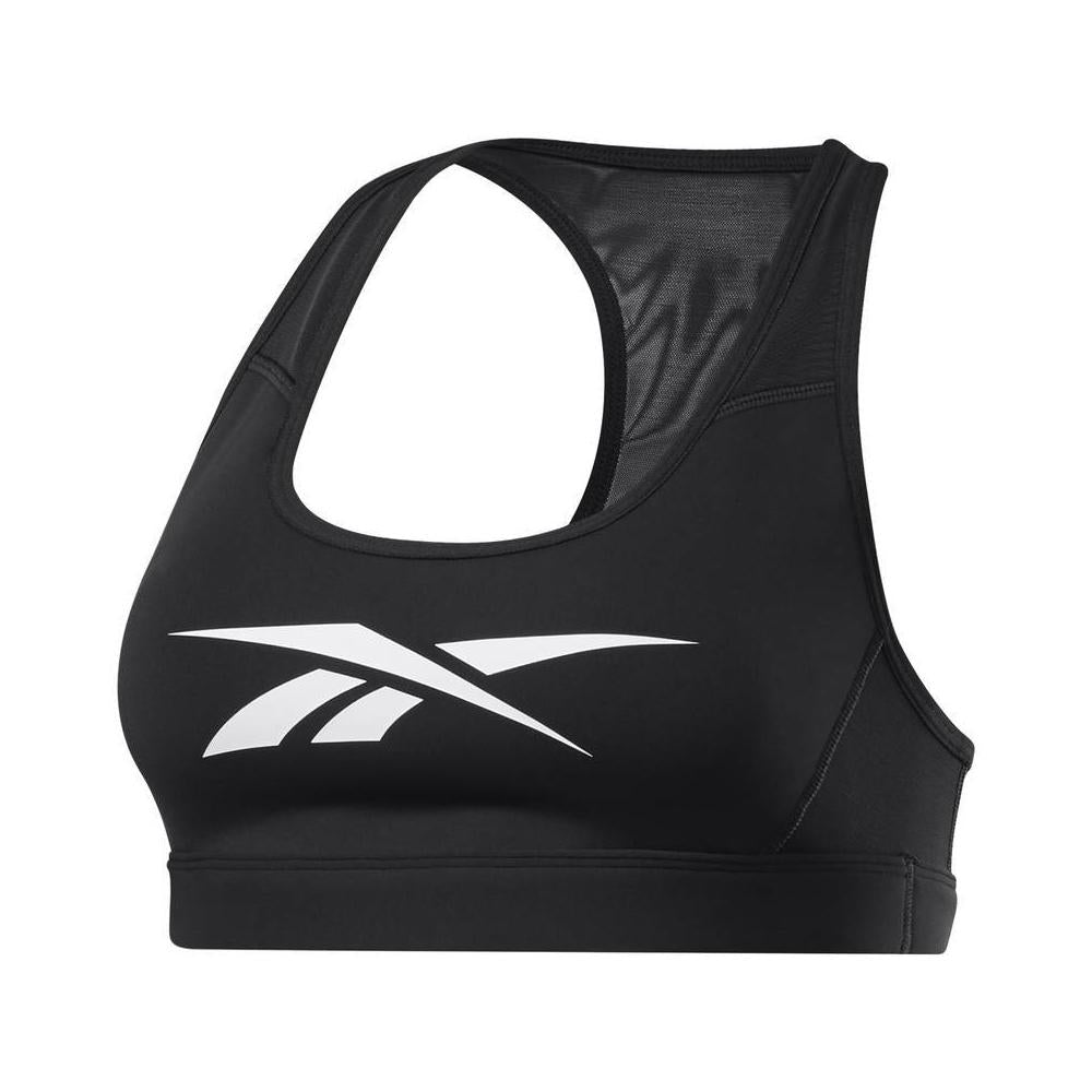 Reebok Tops Femenino S Hero Racer Pad Bra-Read Black