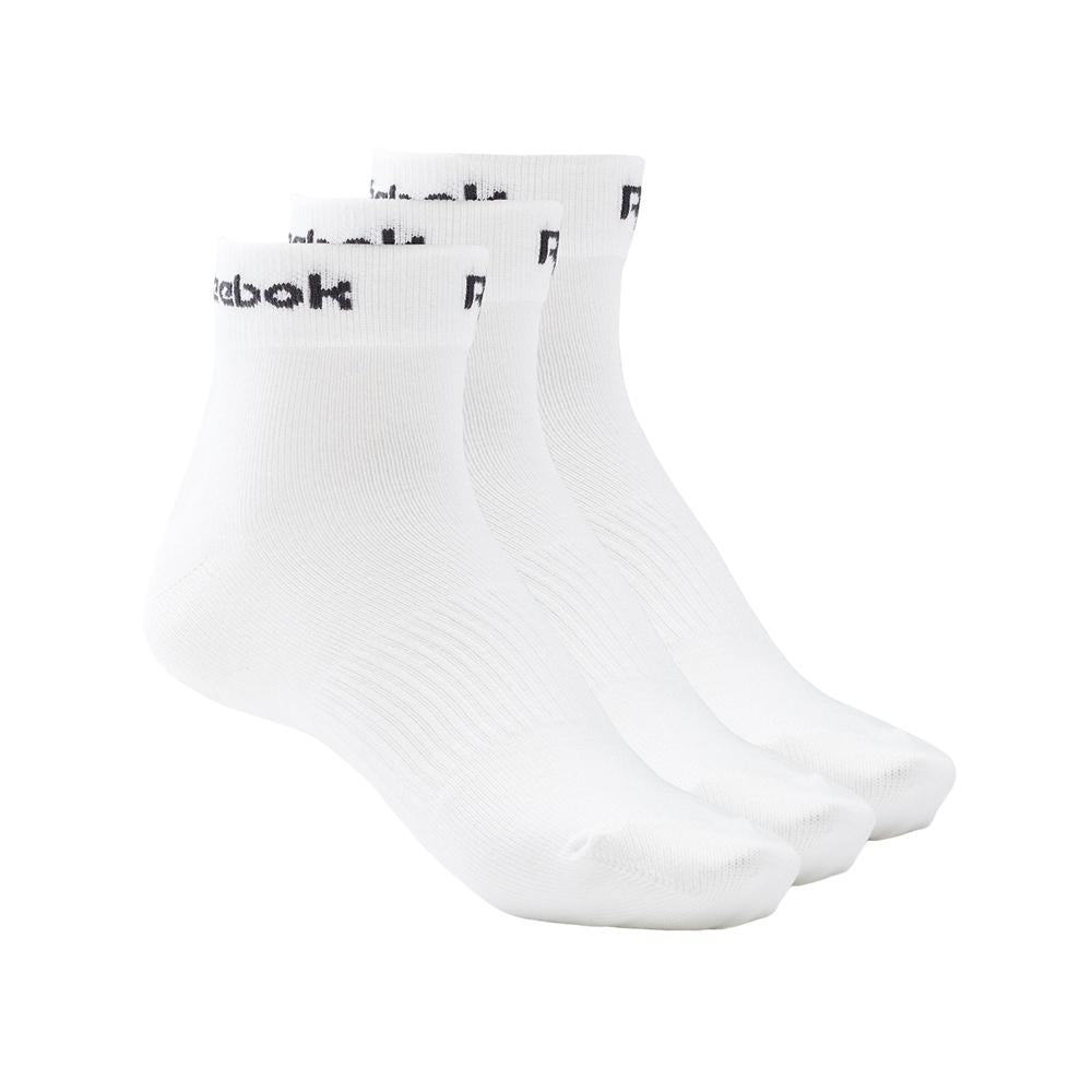 Reebok Medias Unisex Act Core Ankle Sock 3P White