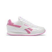 Reebok Running Niños Royal Cl Jog 3.0 Ftwr White/Ftwr White/Atomic Pink