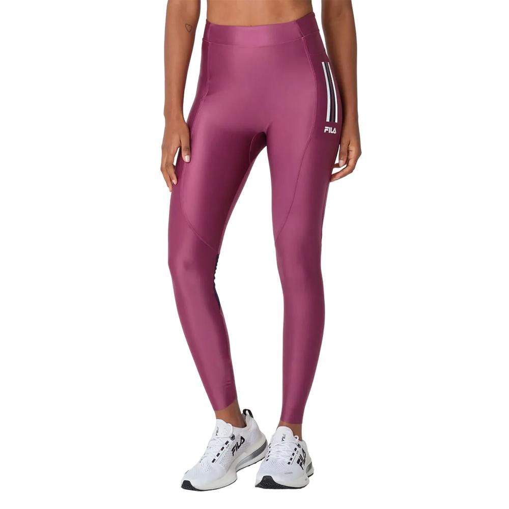 Fila Calzas Femenino Running Tights Future Sports Flow Wine