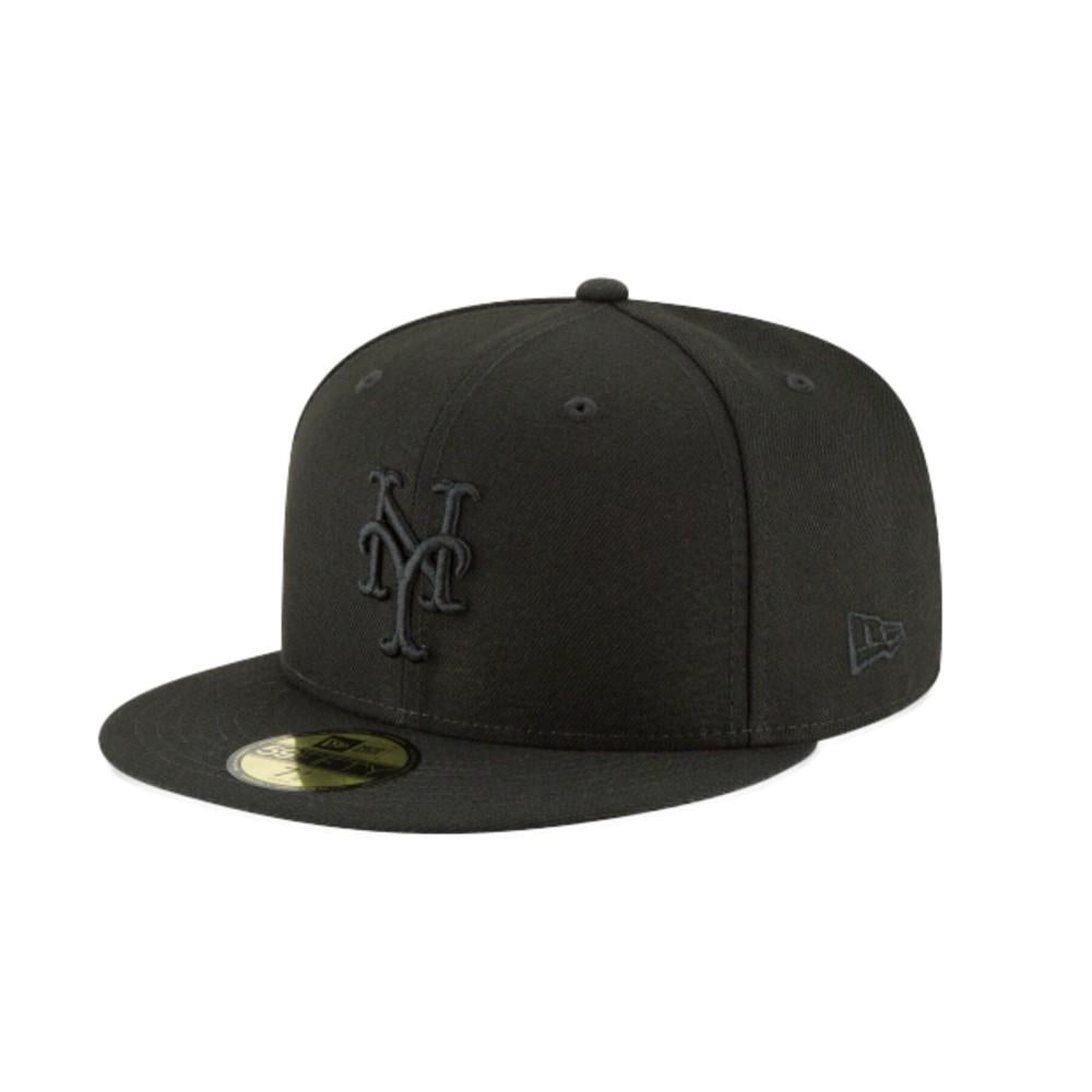 New Era Gorros MLB 59Fifty New York Mets Black/Black