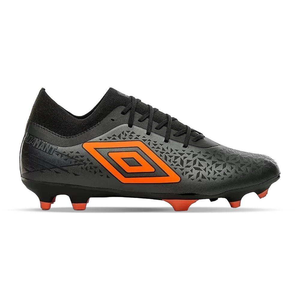 Umbro Futbol Campo Adamant Premier Preto/Furtacor/Naranja