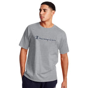 Champion T-Shirt Masculino Adult Men Short Slv Jsy T Oxford Gray