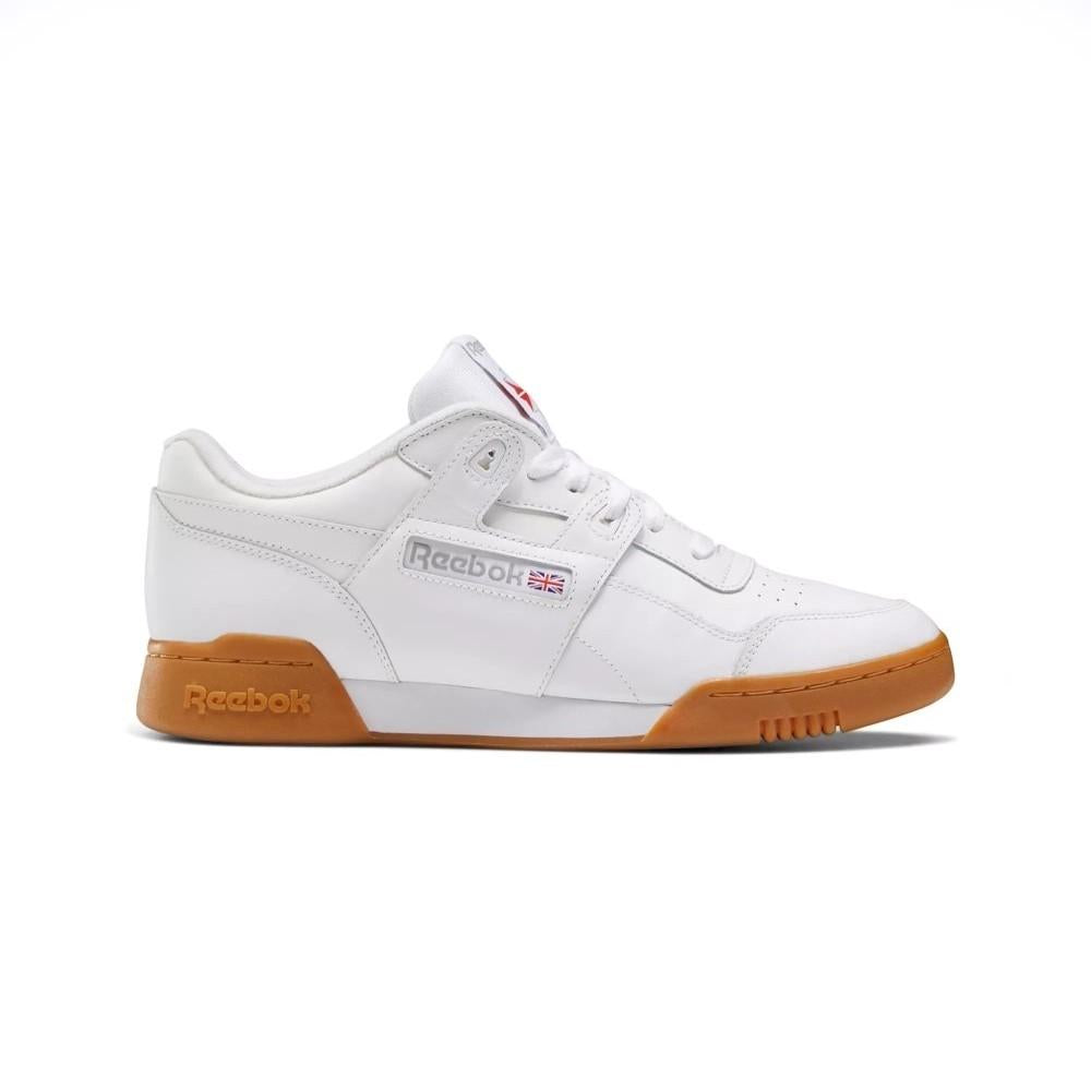 Reebok Classics Masculino Workout Plus White/Carbon/Classic Red/Reebok Royal-Gum