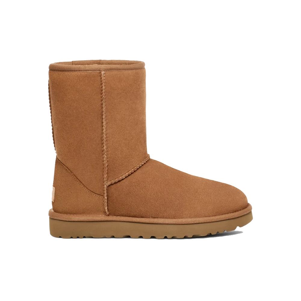 UGG Botas Femenino Moda Classic Short II Chestnut