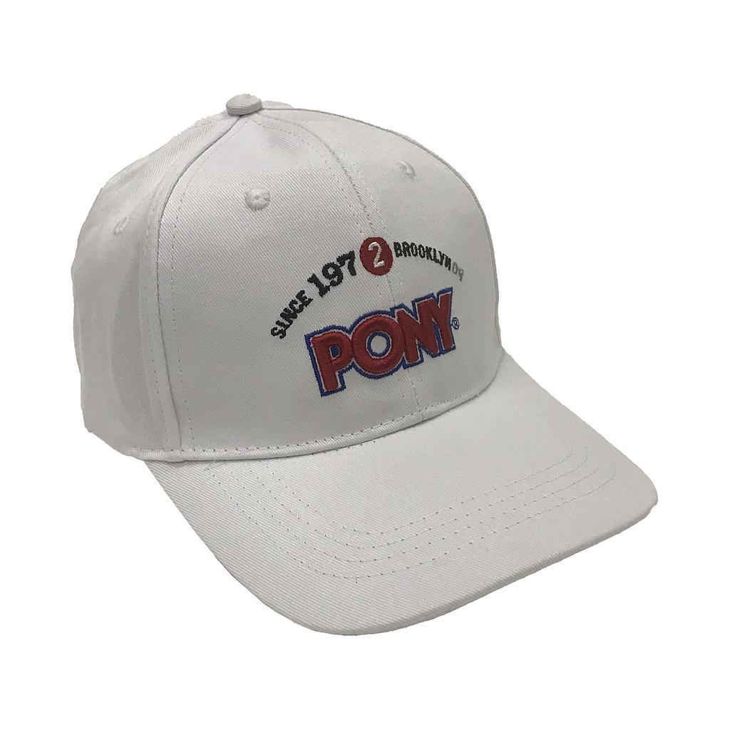 Pony Unisex Gorros 20440D White/Red