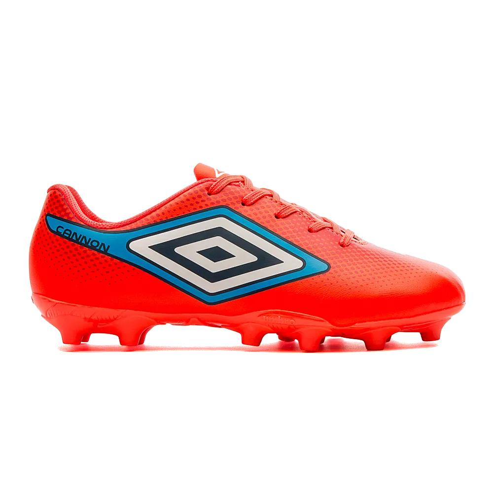 Umbro Campo Masculino Futbol Cannon Coral/Rojo/Azul