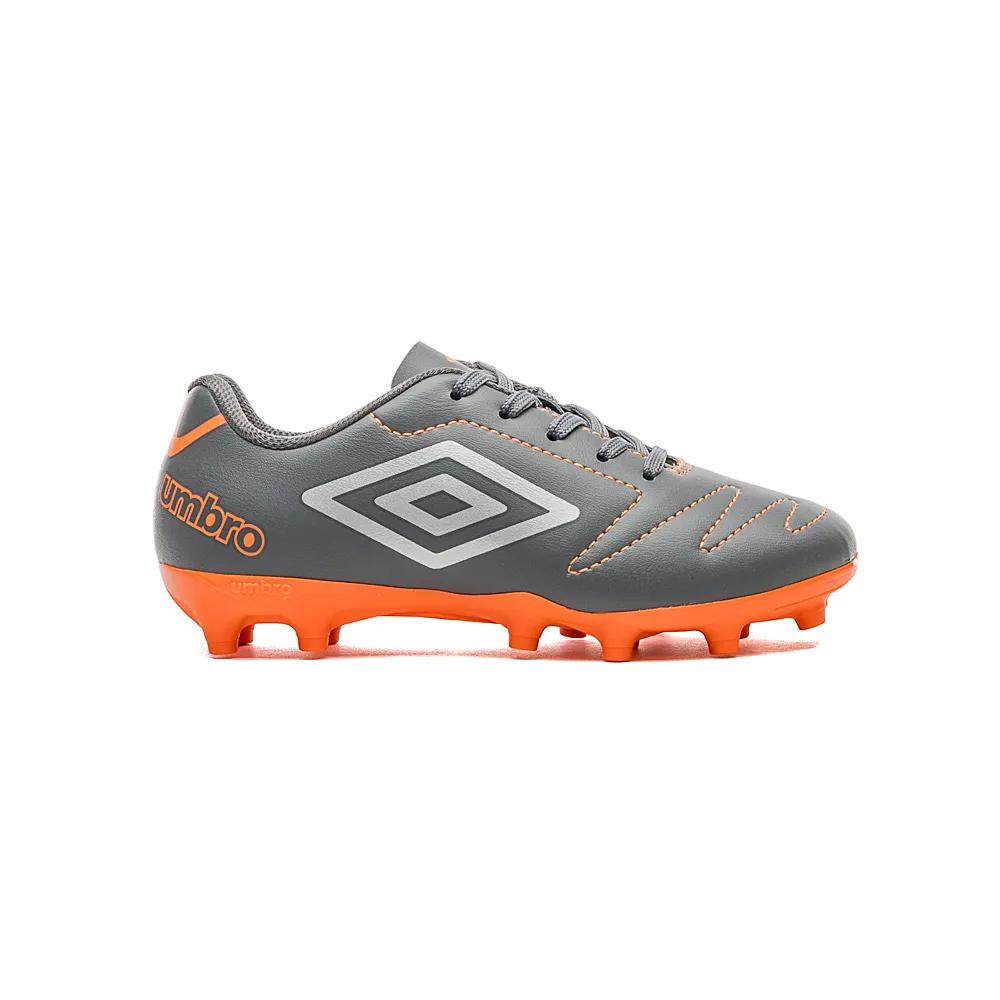 Umbro Campo Junior Futbol Class 2.2 Jr Grafito/Naranja/Gris