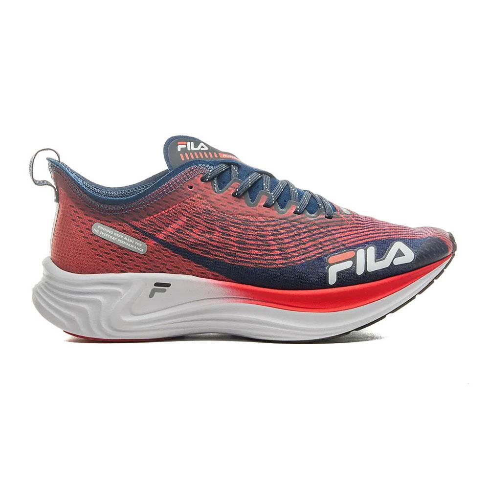 Fila Masculino Running Racer Carbon Tri Rojo/Marino/Blanco