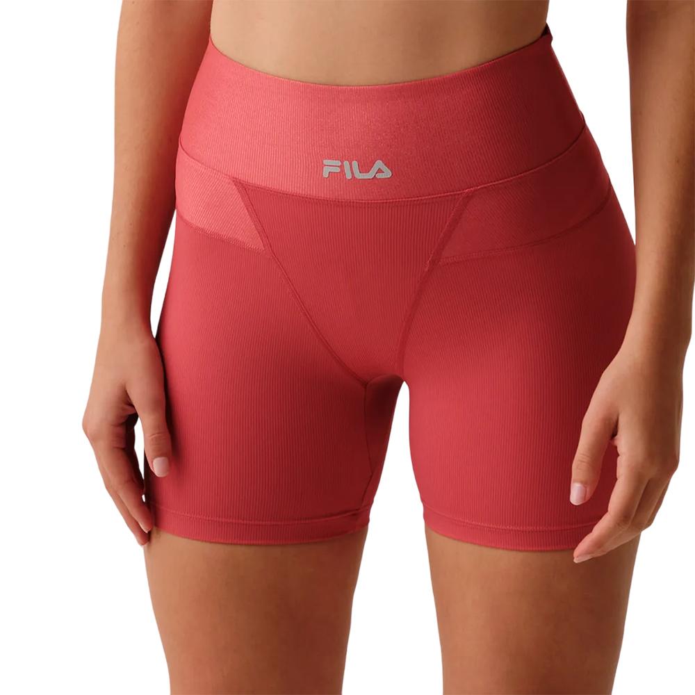 Fila Bermudas Femenino Running Performa Skin Rose Cherry