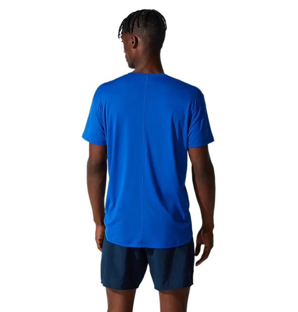 Asics Tight Masculino Silver Asics Top Asics Blue/Brilliant White