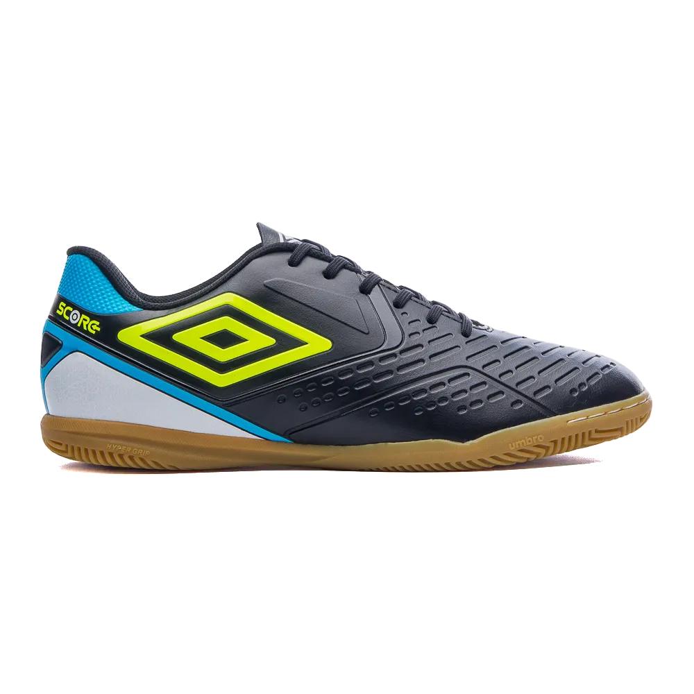 Umbro Indoor Masculino Futbol Score Preto/Lima/AzulElectrico