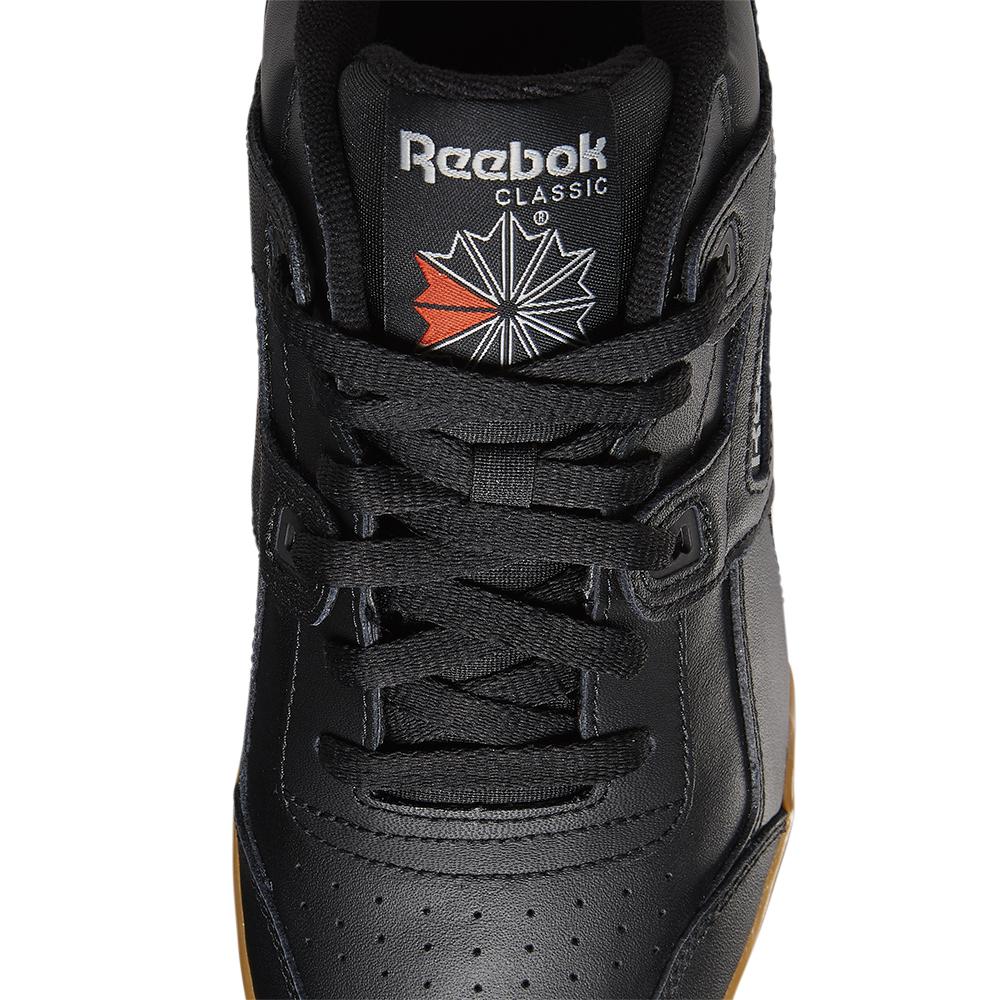 Reebok Classics Masculino Workout Plus Black/Carbon/Classic Red/Reebok Royal-Gum