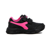 Diadora Ninos Wimbledon Velcro Black/Fuchsia