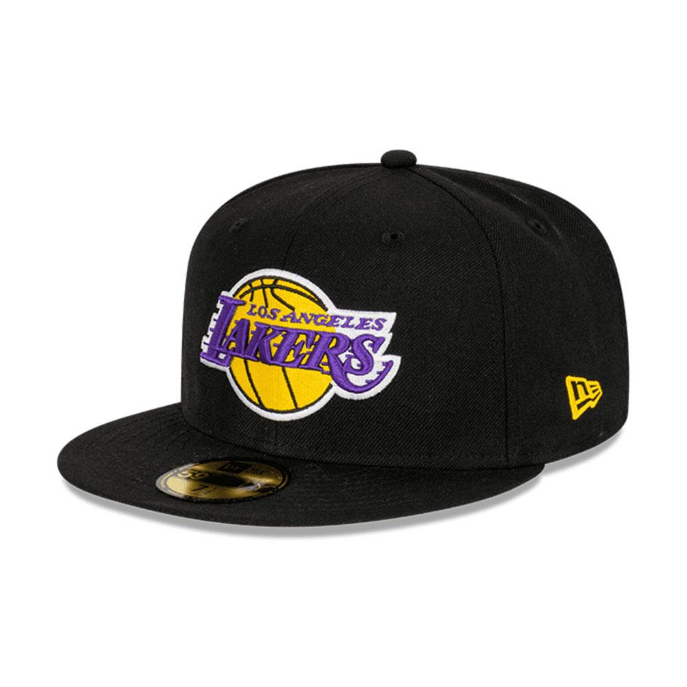 New Era Gorros NBA 59Forty Los Angeles Lakers Black/Green/Yellow