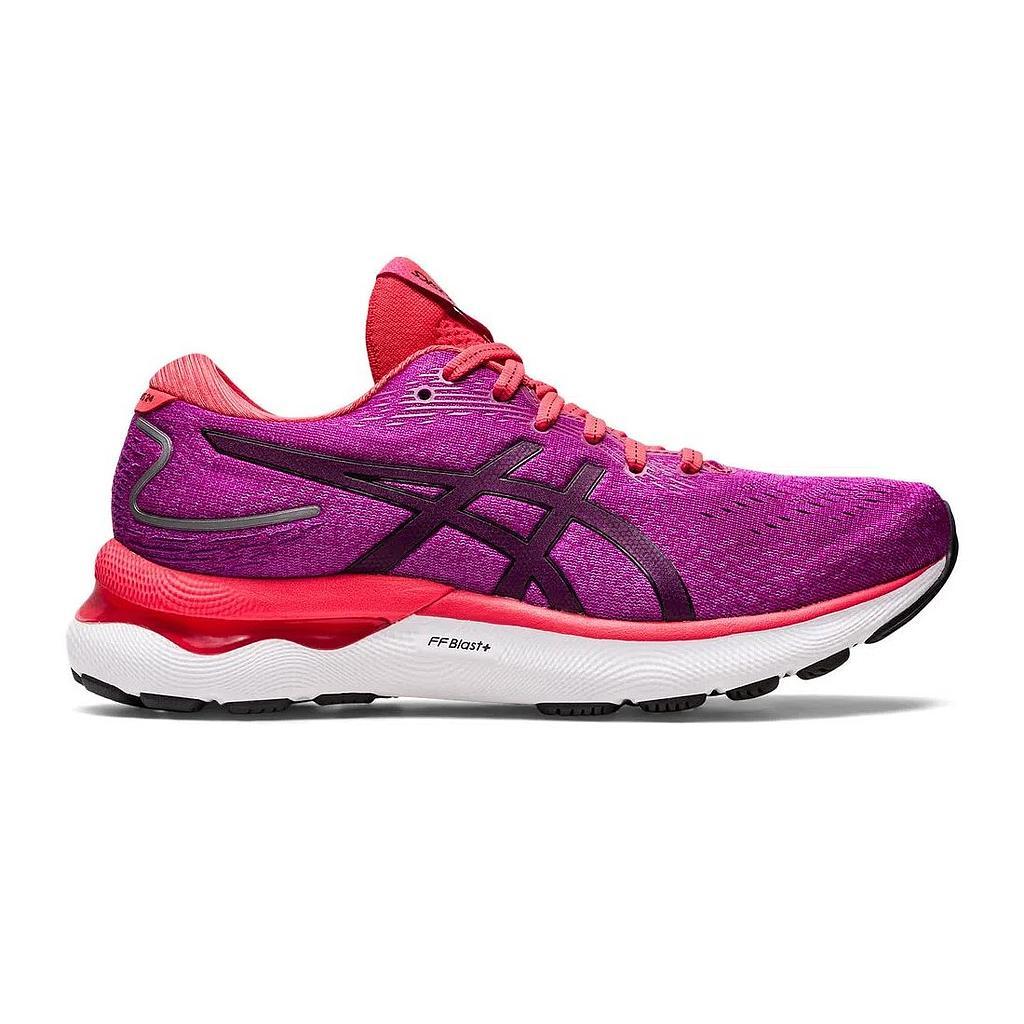 1012B201.501 Asics Running Femenino Gel-Nimbus 24 Orchid/Black