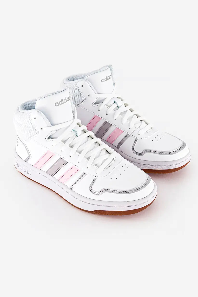 Champion Femenino Adidas Hoops 2.0 Blanco