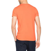 Tommy Hilfiger T-Shirt Masculino Wcc Essential Cotton Tee Hawaiian Coral