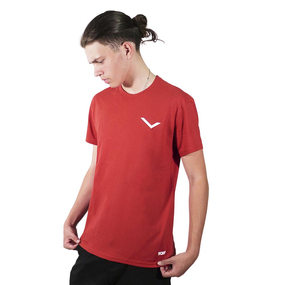 Pony Remeras Masculino Chevron Rojo