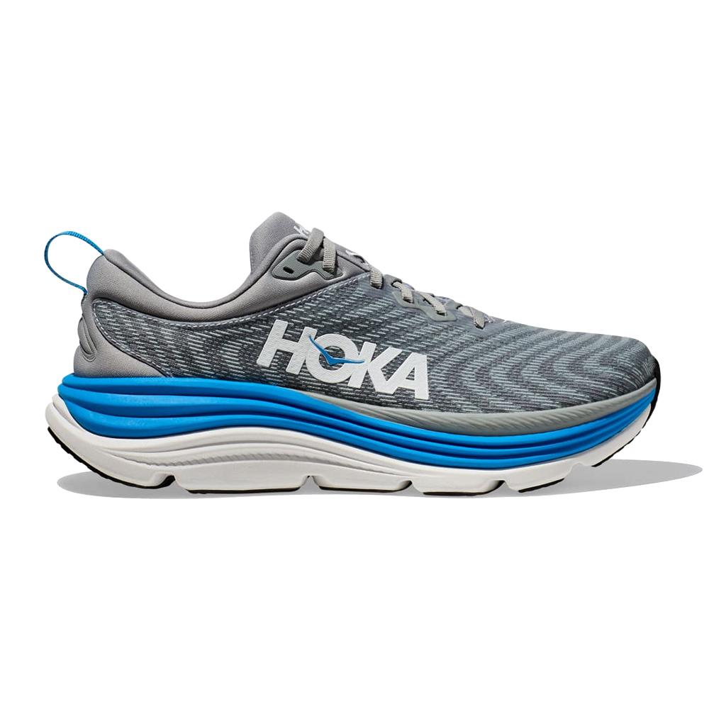 Hoka Deportivos Masculino Running Gaviota 5 Limestone/Divablue