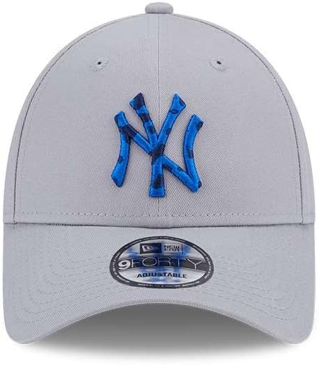 60364421 New Era Gorros MLB 9Forty New York Yankees Grey/Navy