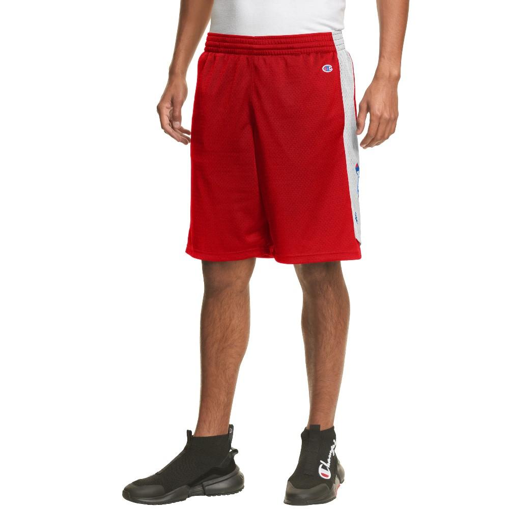 Champion Short Masculino 10 Inch Mesh Basketball S Scarlet