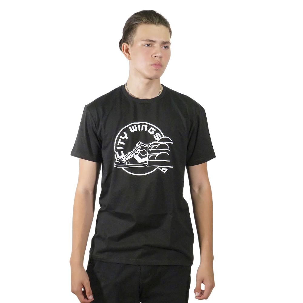 Pony Remeras Masculino City Wings Original Negro