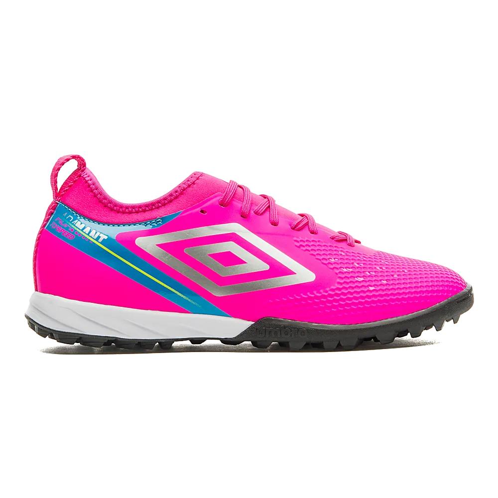 Umbro Society Masculino Futbol Adamant Top Speed Pink Glo/Grey/Mailbu Blue