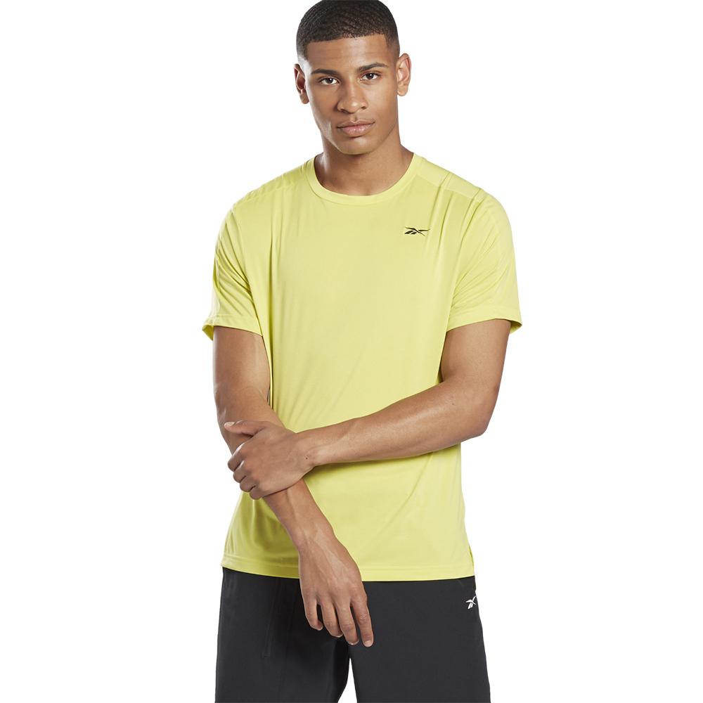 Reebok Remeras Masculino Ubf Perforated Ss Chartreuse