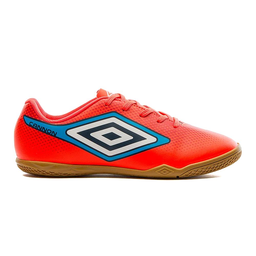 Umbro Indoor Masculino Futbol Cannon Coral/Rojo/Azul