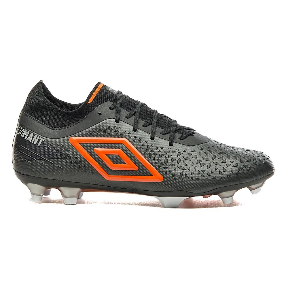 Umbro Futbol Campo Unisex Adamant Pro Preto/Furtacor/Naranja