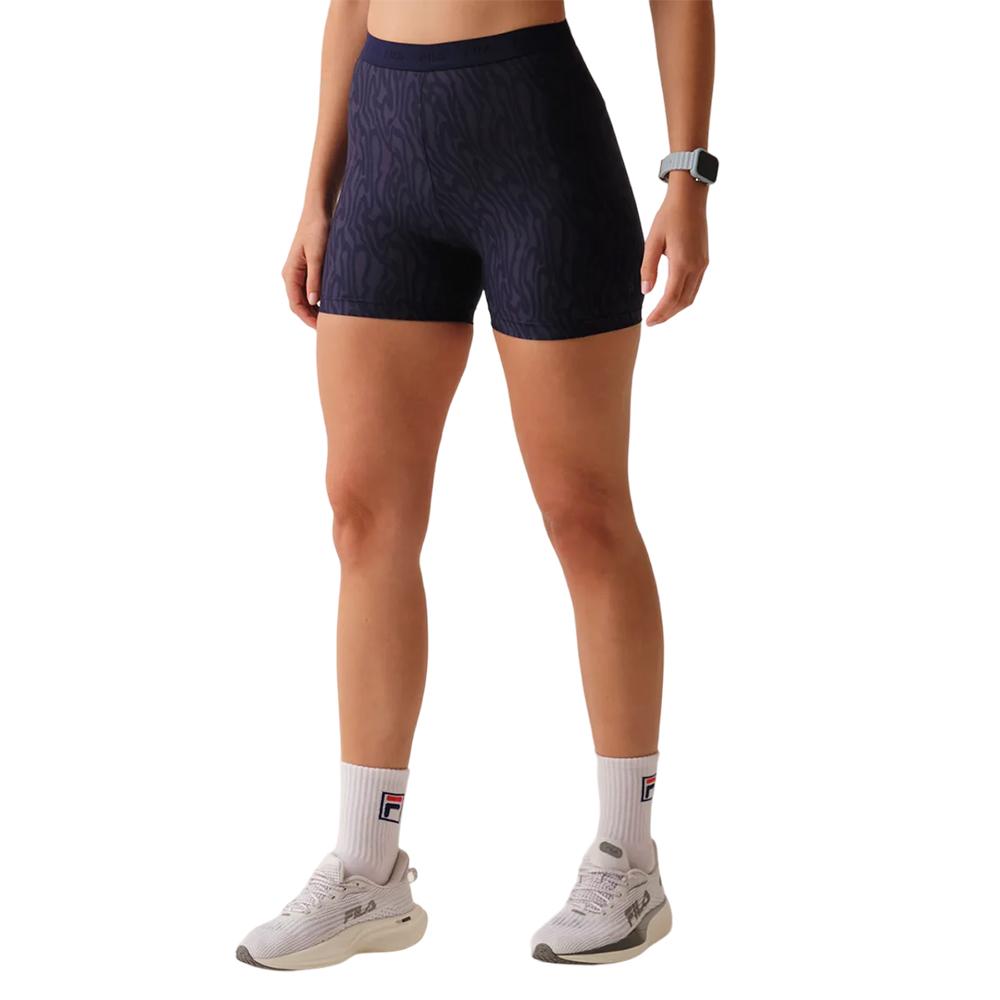 Fila Shorts Femenino Training Train Elastic IV Navy/Printed