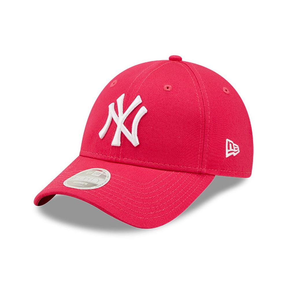 60284799 New Era Gorros MLB 9Forty Strapback New York Yankees Dark Pink/White