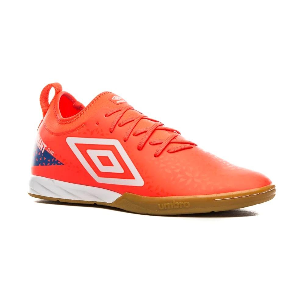 Umbro Futbol Indoor Masculino Adamant Club Coral/Blanco/Royal