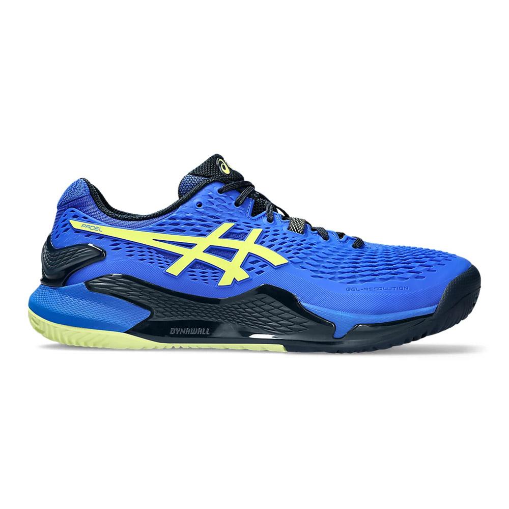 Asics Masculino Running Gel-Resolution 9 Padel Illusion Blue/Glow Yellow