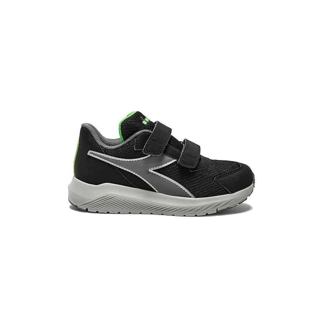 Diadora Deportivos Niños Running Falcon 4 Jr V Black/Steel Gray