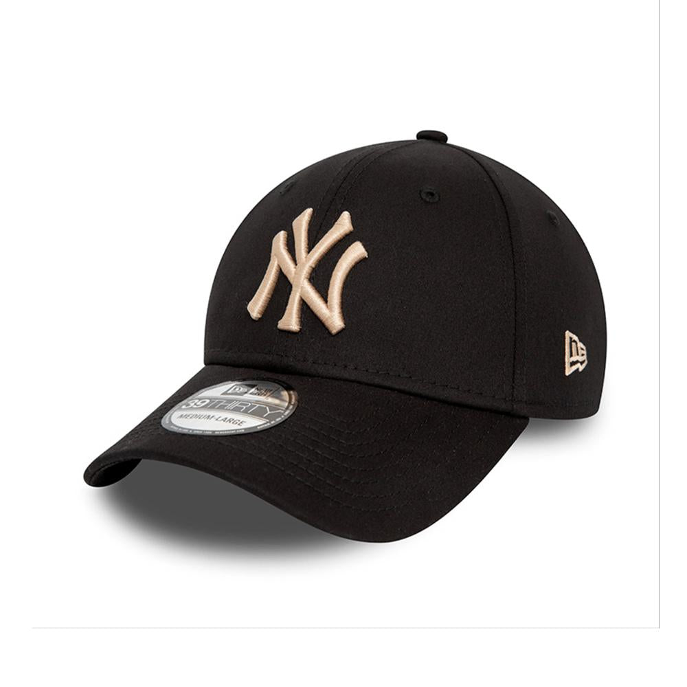 New Era Gorros MLB 39Thirty New York Yankees Black/White