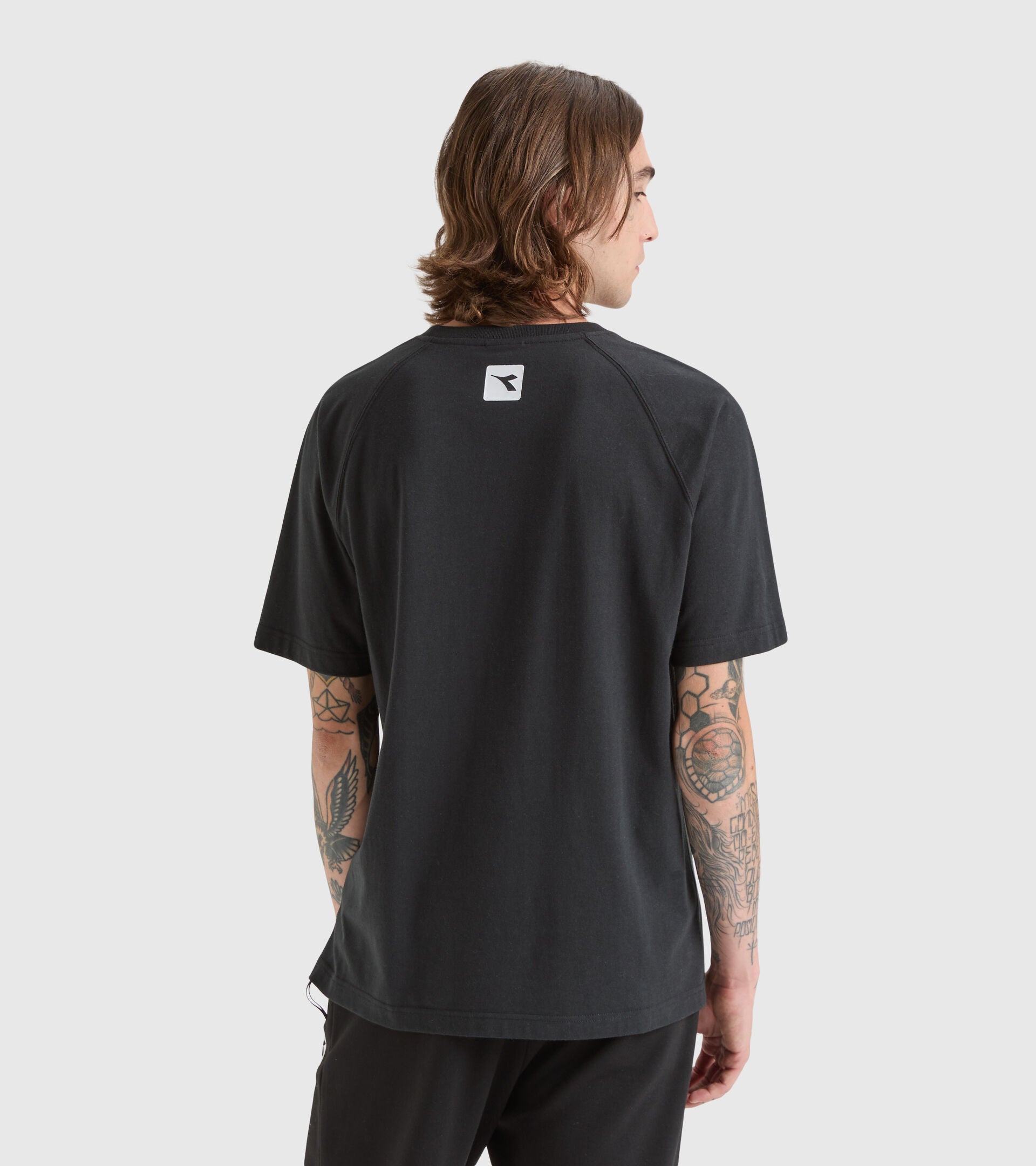 Remera Masculino Diadora SS Urbanity Negro