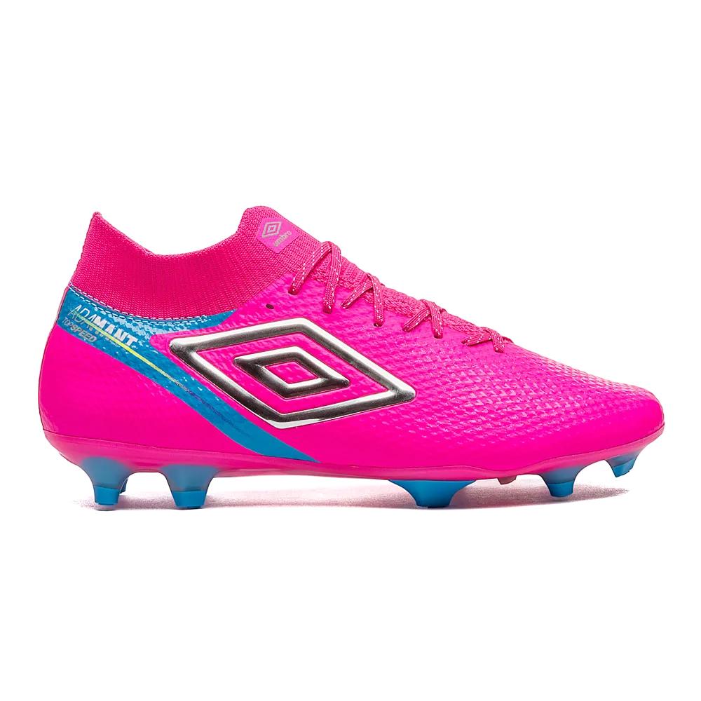 Umbro Campo Unisex Futbol Adamant Top Speed Pro Rosa/Gris/Azul