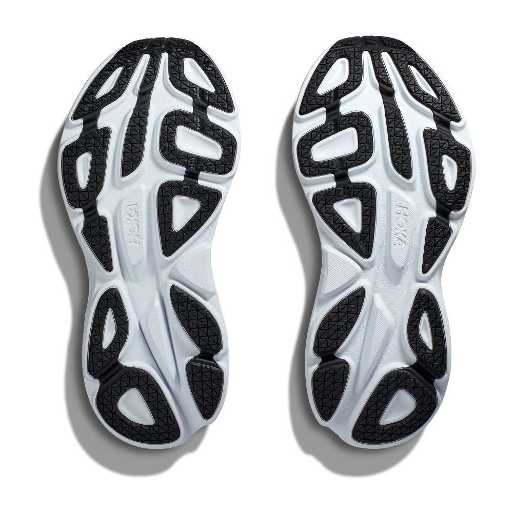 Hoka Running Masculino Bondi 8 Black/White