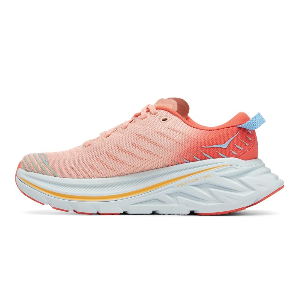 Hoka Running Femenino Bondi X Camellia/Peach Parfait