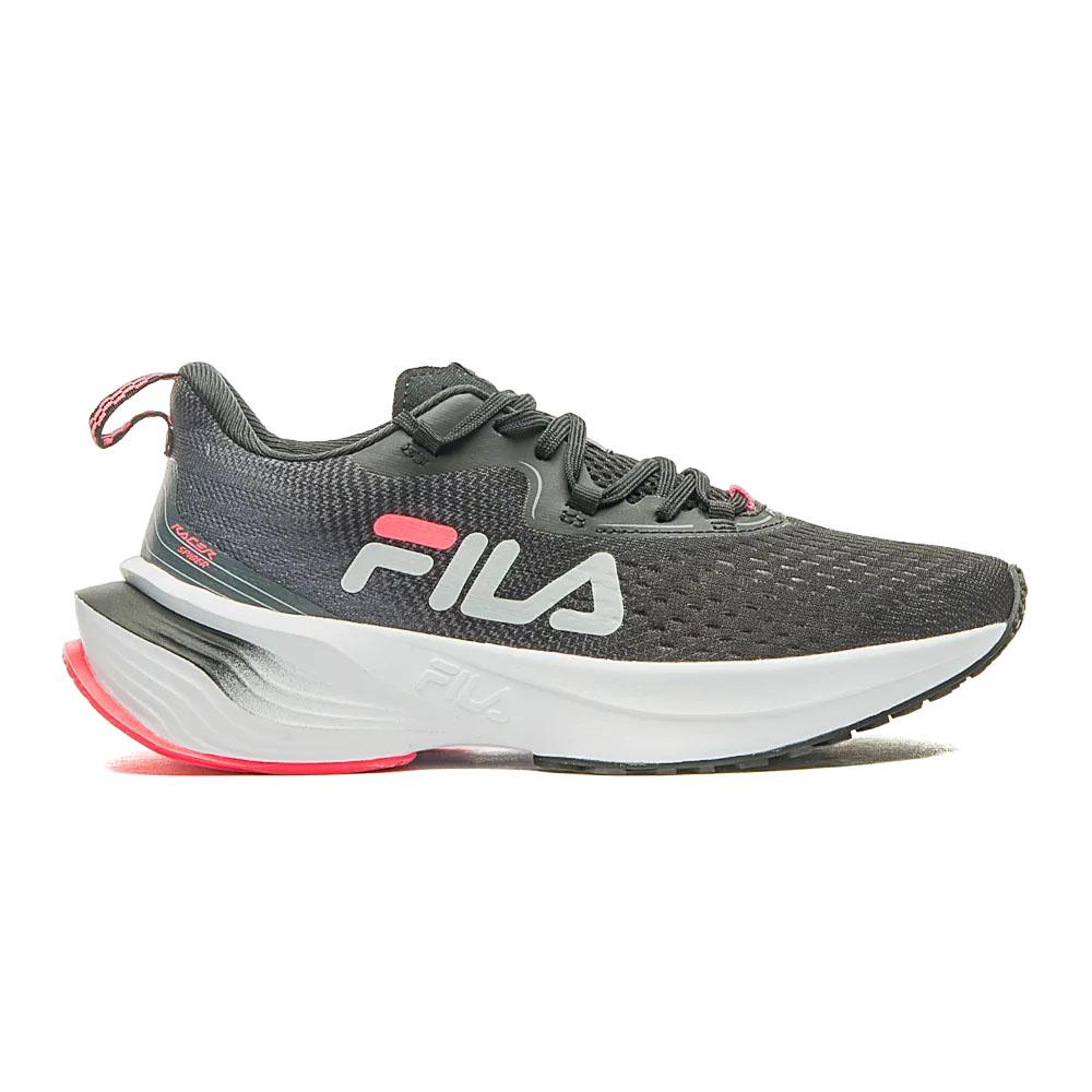 Fila Femenino Running Racer Spider Negro/Cinza/Rosa