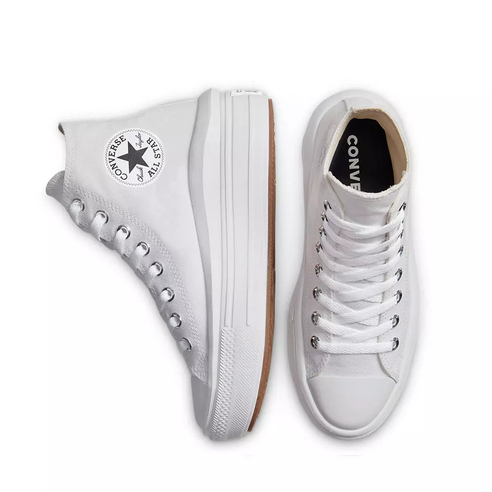 Bota Femenino Converse Chuck Taylor Move Hi Blanco