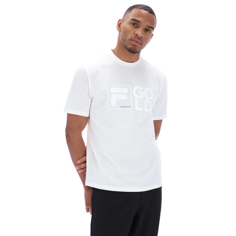 Fila Remeras Masculino Jax Archive Influence Graphic Tee Blanc De Blanc