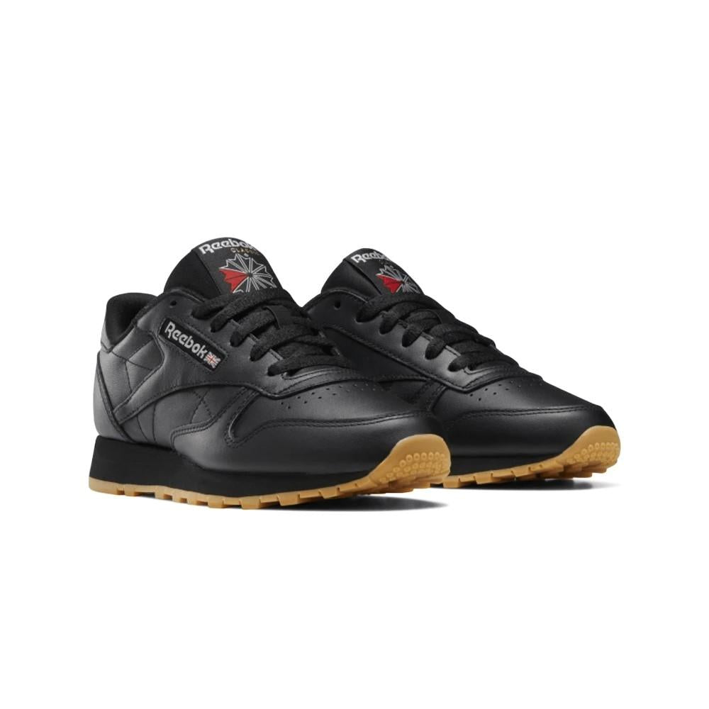 Reebok Classics Femenino Classic Leather Core Black/Pure Grey 5/Reebok Rubber Gum-03